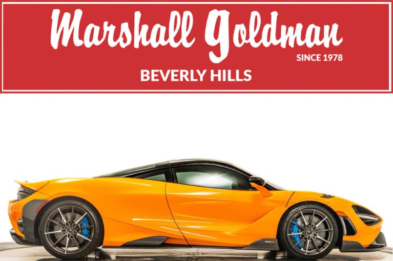 Used 2021 McLaren 765LT for sale $429,900 at Marshall Goldman Beverly Hills in Beverly Hills CA