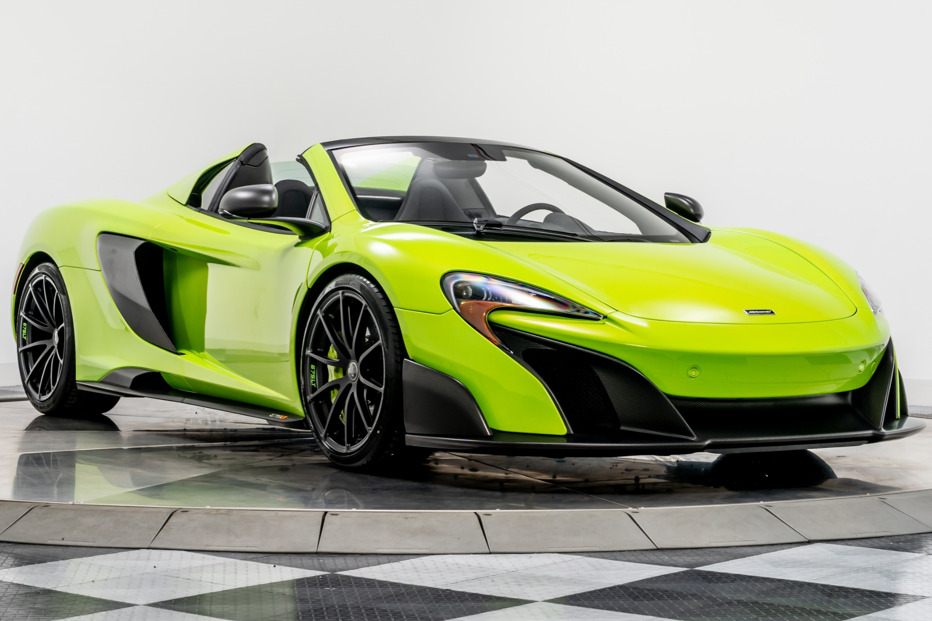 Used 16 Mclaren 675lt Spider For Sale Sold Marshall Goldman Beverly Hills Stock W979