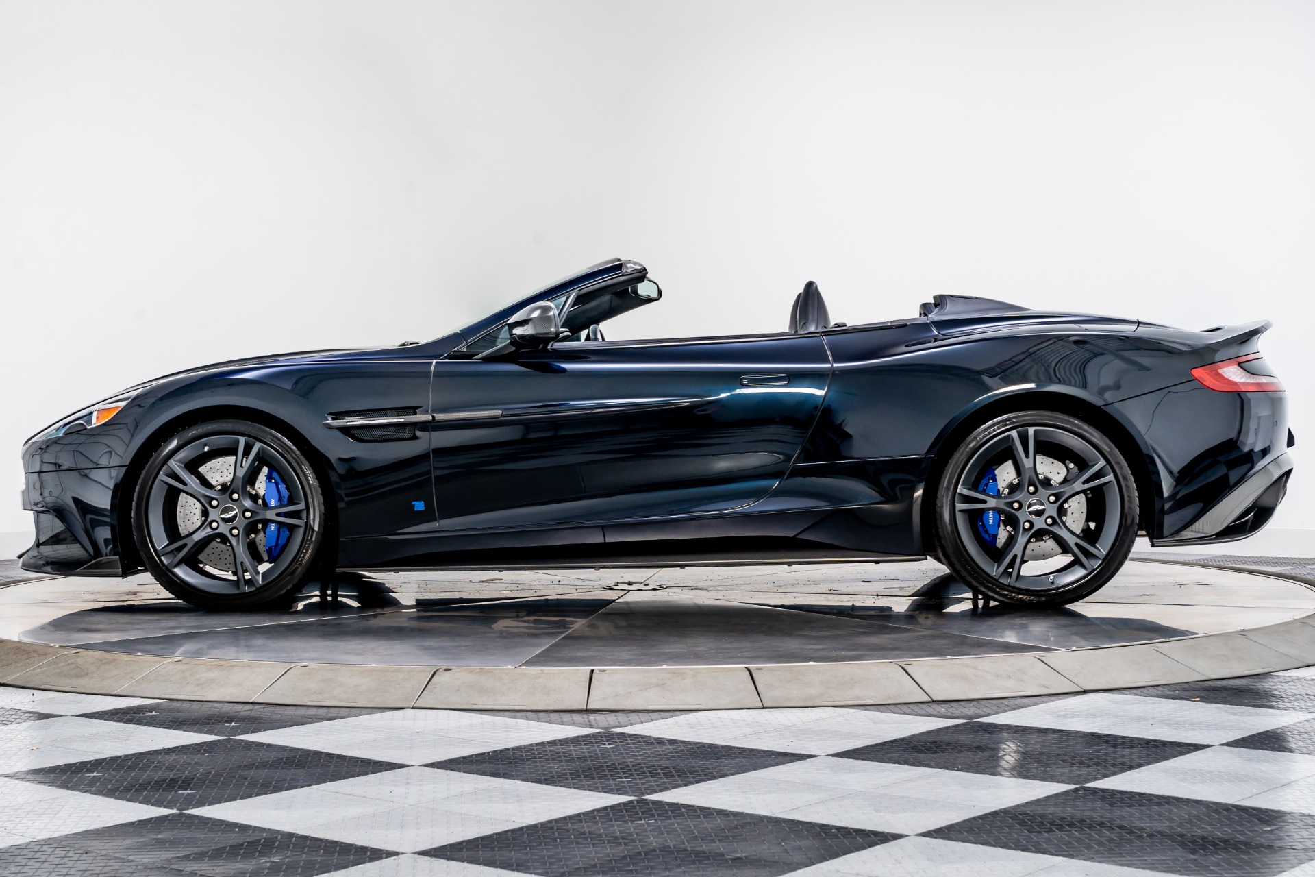 Aston Martin Beverly Hills on Instagram: “2018 #AstonMartin Vanquish S - # TomBrady edition #Volante is in Ultramarine Black and Dar…